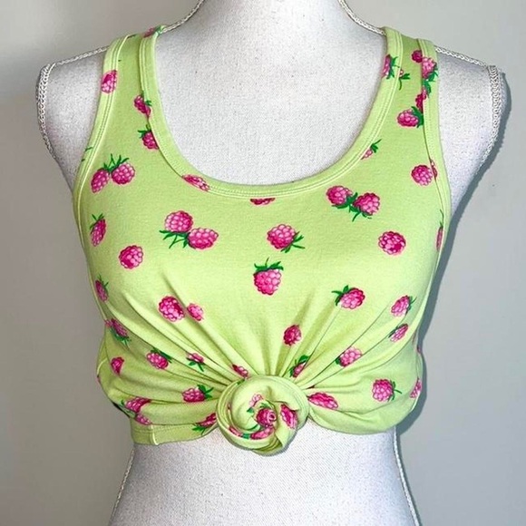 Vintage Victoria’s Secret Raspberry Pajama Set - Picture 5 of 8